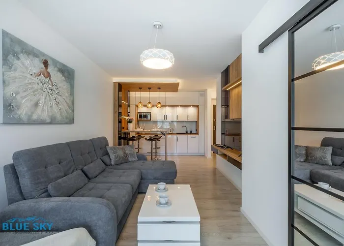 Apartmán Bluesky - Karkonoska 13, Z Widokiem Na Gory, Blisko Szlakow I Wyciagow, W Zielonej Okolicy *