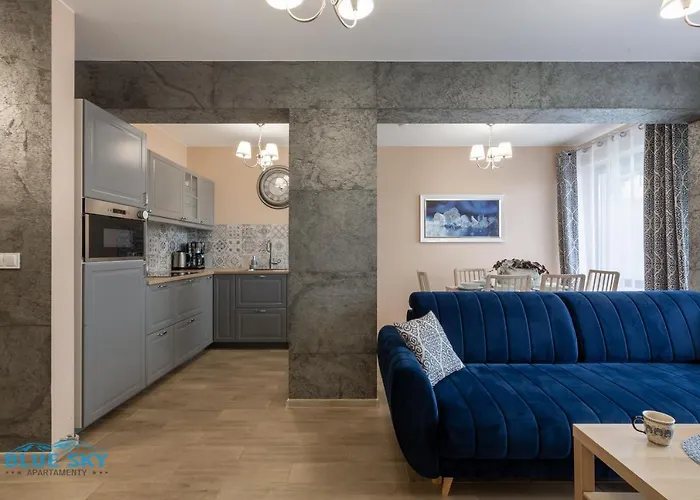 Apartmán Bluesky - Karkonoska 13, Z Widokiem Na Gory, Blisko Szlakow I Wyciagow, W Zielonej Okolicy