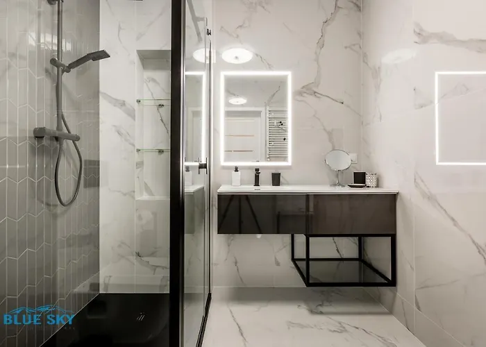 아파트 Bluesky - Karkonoska 13, Z Widokiem Na Gory, Blisko Szlakow I Wyciagow, W Zielonej Okolicy *