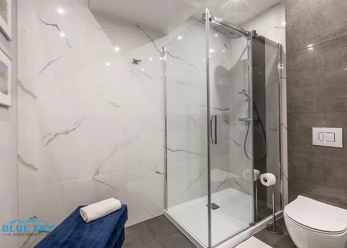 아파트 Bluesky - Karkonoska 13, Z Widokiem Na Gory, Blisko Szlakow I Wyciagow, W Zielonej Okolicy *